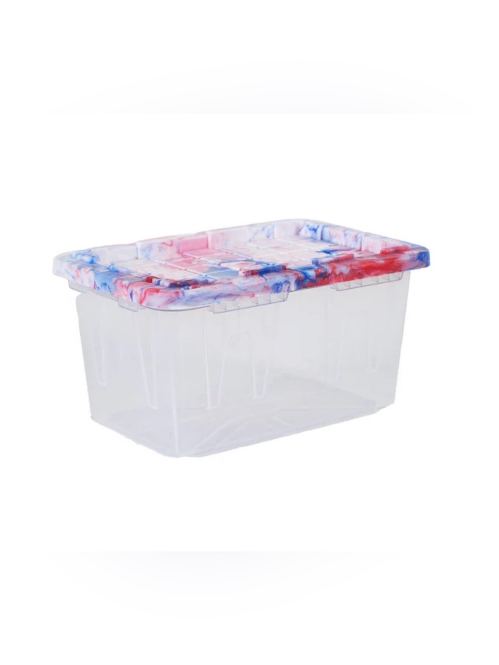 Lowe’s Project Source Teeny Tote Mini Bucket Collectible Tye Dye Patriotic USA